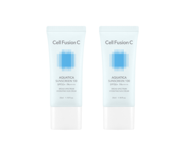 Cell Fusion C Aquatica Sunscreen 100 SPF 50+/PA++++ 2x35ml